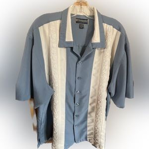 Men’s Mexican Wedding Shirt, Size XL, Short Sleeve m, Embroidered